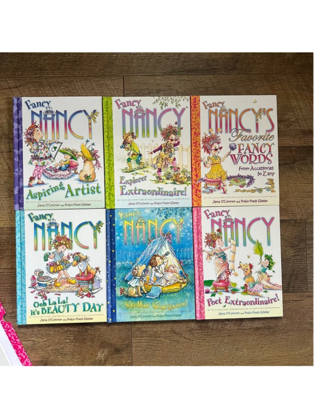 Girls Harper Fancy Nancy Bountiful Box of Books Pink Multicolor